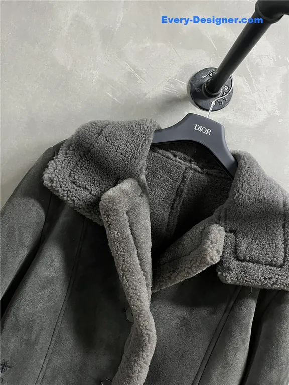 Dior shearling coat